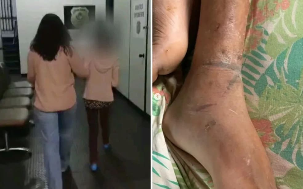 Mãe é presa suspeita de manter filho acorrentado a cama e em condições desumanas