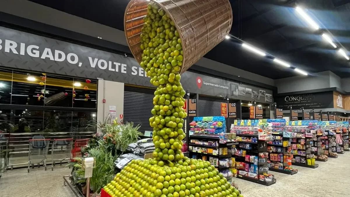 Empresário de Goiânia transforma hortifruti em arte e ganha destaque até na Suécia